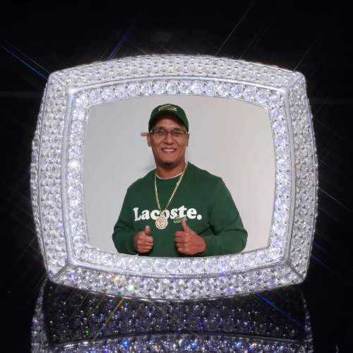 3D CUSTOM PICTURE ICED RING
