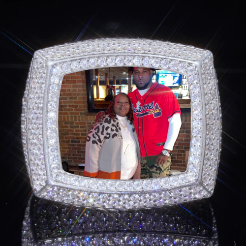 3D CUSTOM PICTURE ICED RING