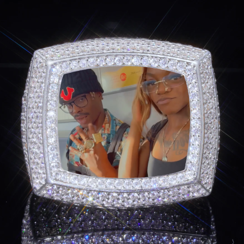 3D CUSTOM PICTURE ICED RING
