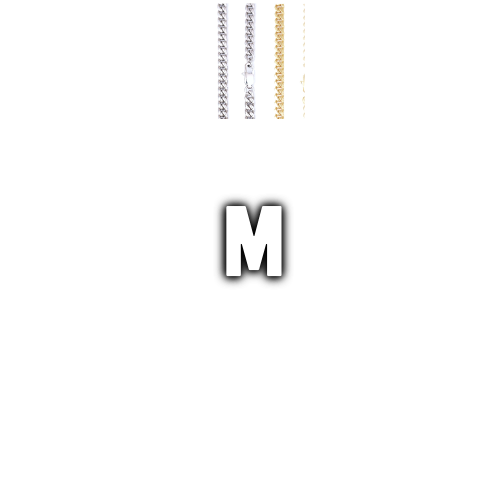 Custom Letters Baguette Two Layer Necklace