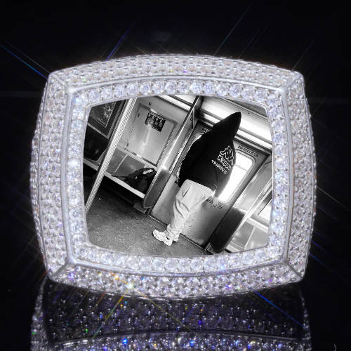 3D CUSTOM PICTURE ICED RING
