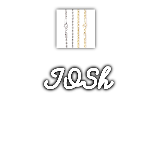 Script Custom Letter Necklace