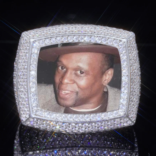 3D CUSTOM PICTURE ICED RING