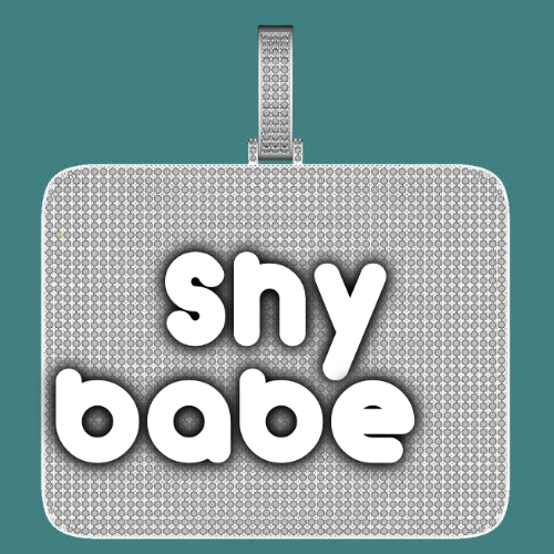 CUSTOM LETTER NECKLACE 3D BIG SQUARE