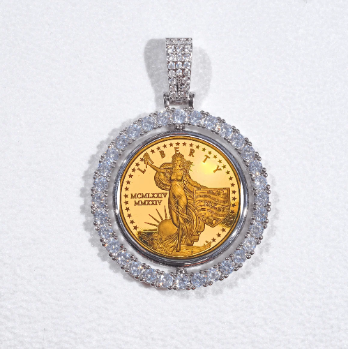 3D Spinning 2-Faced Custom Picture Pendant