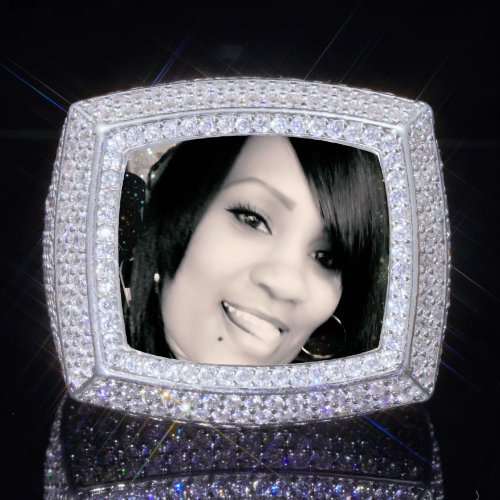 3D CUSTOM PICTURE ICED RING