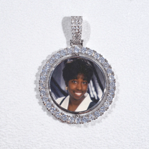 3D Spinning 2-Faced Custom Picture Pendant