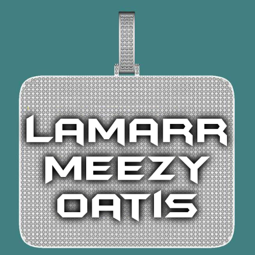 CUSTOM LETTER NECKLACE 3D BIG SQUARE