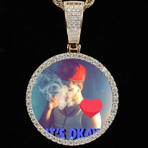 CUSTOM PICTURE PENDANT STYLE-1