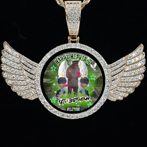 CUSTOM PICTURE PENDANT STYLE-4
