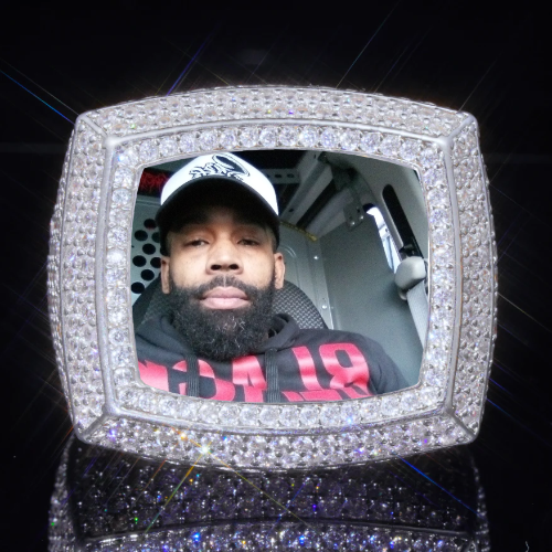 3D CUSTOM PICTURE ICED RING