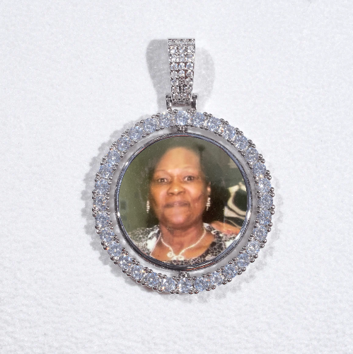 3D Spinning 2-Faced Custom Picture Pendant