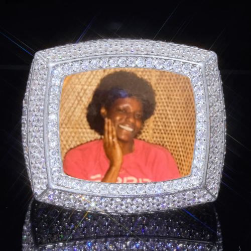 3D CUSTOM PICTURE ICED RING