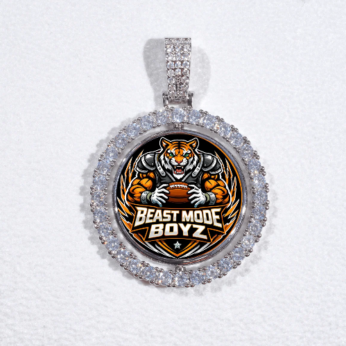 3D Spinning 2-Faced Custom Picture Pendant