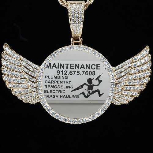 CUSTOM PICTURE PENDANT STYLE-4