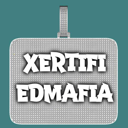 CUSTOM LETTER NECKLACE 3D BIG SQUARE