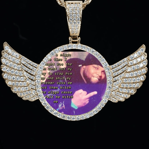 CUSTOM PICTURE PENDANT STYLE-4
