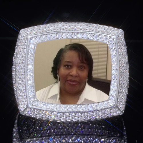 3D CUSTOM PICTURE ICED RING