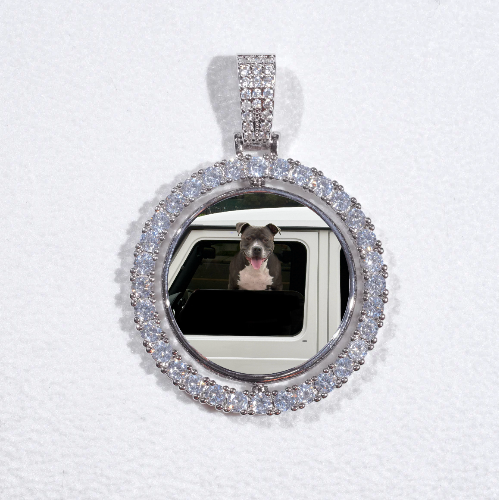 3D Spinning 2-Faced Custom Picture Pendant