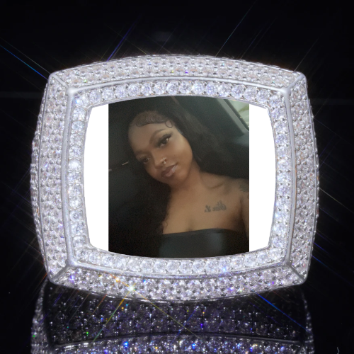 3D CUSTOM PICTURE ICED RING