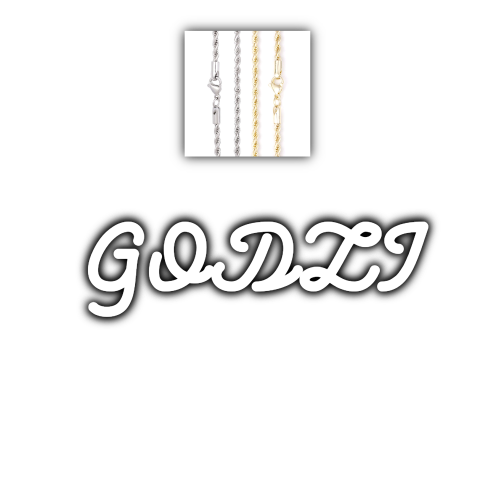 Script Custom Letter Necklace