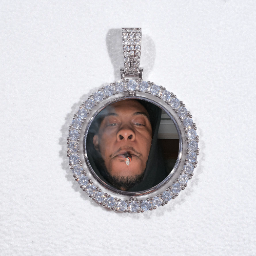 3D Spinning 2-Faced Custom Picture Pendant