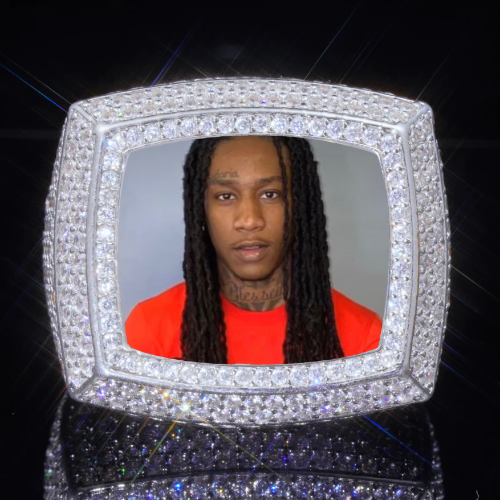 3D CUSTOM PICTURE ICED RING