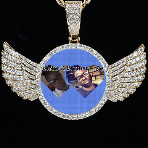 CUSTOM PICTURE PENDANT STYLE-4