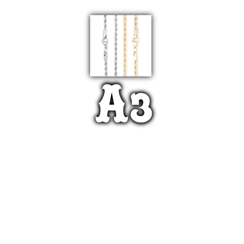 Custom Letters Freibeuter Font Necklace