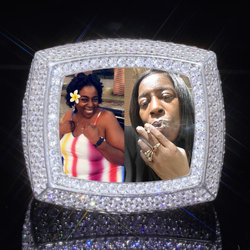3D CUSTOM PICTURE ICED RING