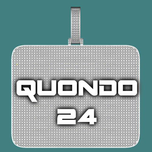 CUSTOM LETTER NECKLACE 3D BIG SQUARE