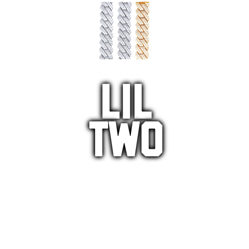 Custom Letters Baguette Two Layer Necklace