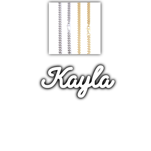 Script Custom Letter Necklace