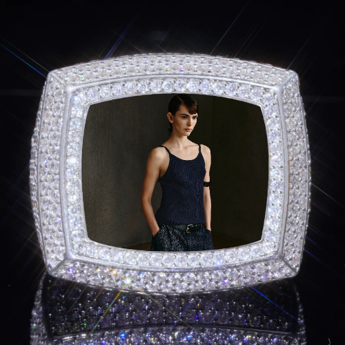3D CUSTOM PICTURE ICED RING