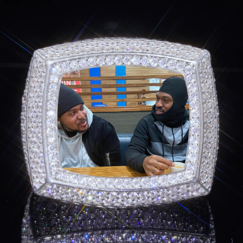3D CUSTOM PICTURE ICED RING