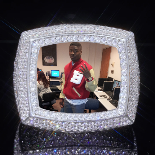 3D CUSTOM PICTURE ICED RING