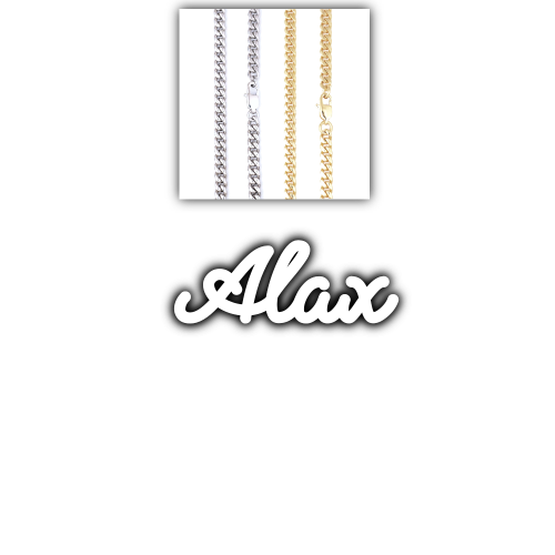 Script Custom Letter Necklace