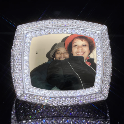 3D CUSTOM PICTURE ICED RING