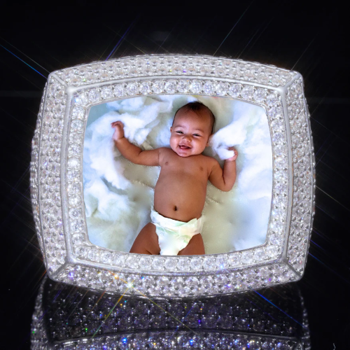 3D CUSTOM PICTURE ICED RING