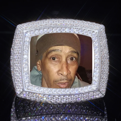 3D CUSTOM PICTURE ICED RING