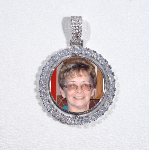 3D Spinning 2-Faced Custom Picture Pendant