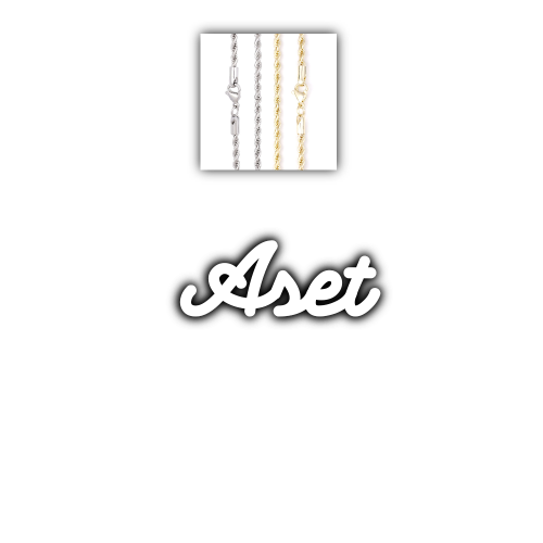 Script Custom Letter Necklace