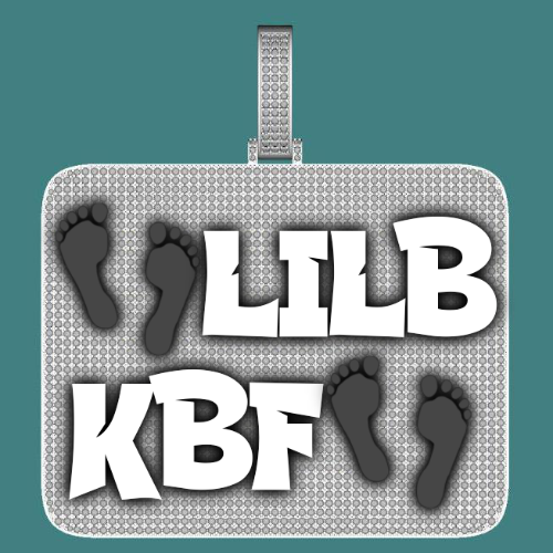 CUSTOM LETTER NECKLACE 3D BIG SQUARE