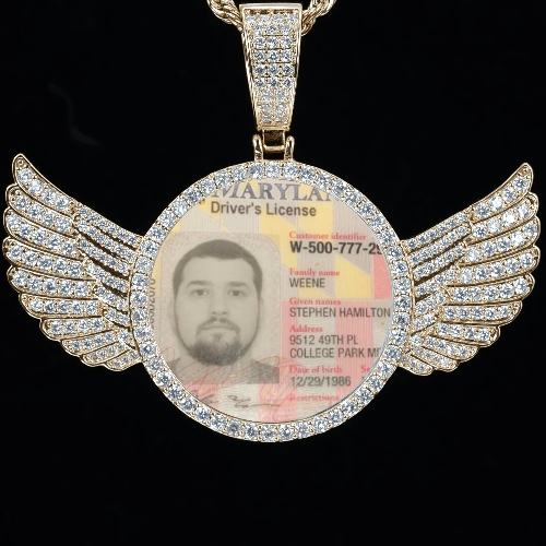 CUSTOM PICTURE PENDANT STYLE-4