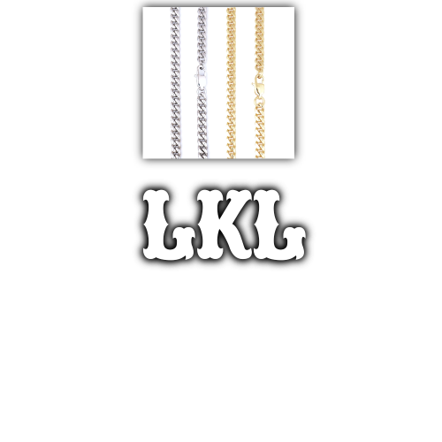 Custom Letters Freibeuter Font Necklace