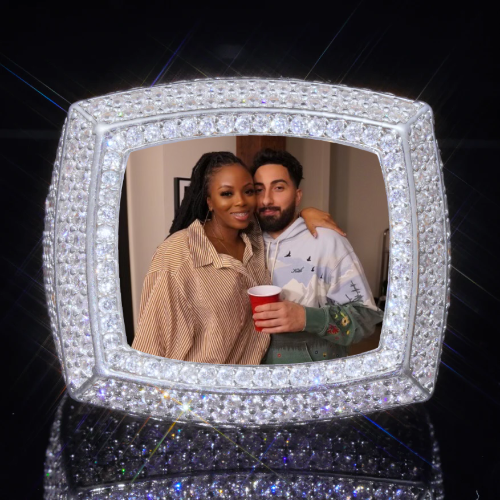 3D CUSTOM PICTURE ICED RING