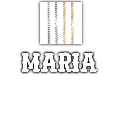Custom Letters Freibeuter Font Necklace
