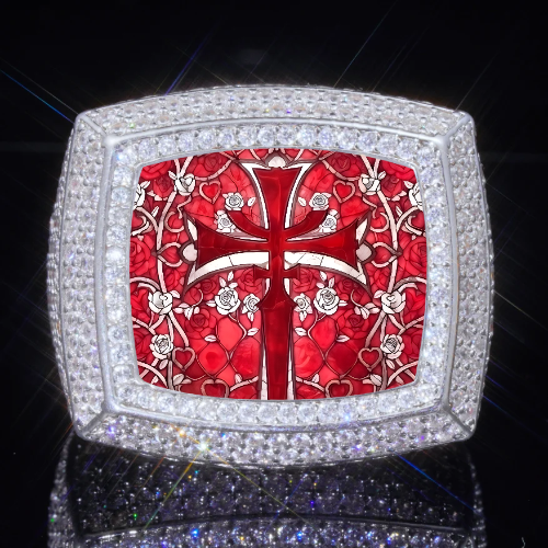 3D CUSTOM PICTURE ICED RING