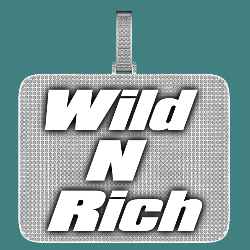 CUSTOM LETTER NECKLACE 3D BIG SQUARE