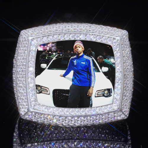 3D CUSTOM PICTURE ICED RING